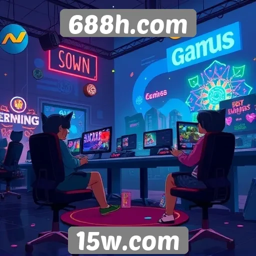 Tendências de jogos no site 688h.com